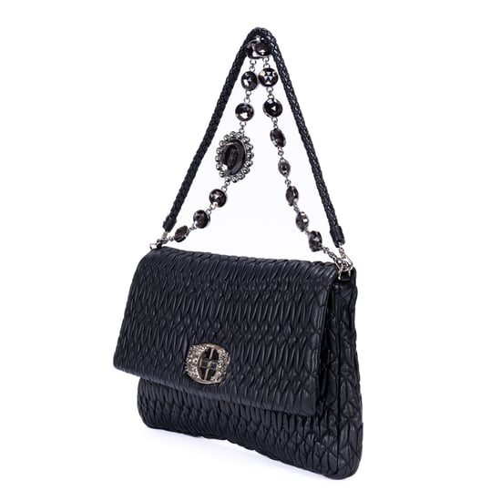 Medium Crystal Chain Flap Clutch schoudertas - Image 2