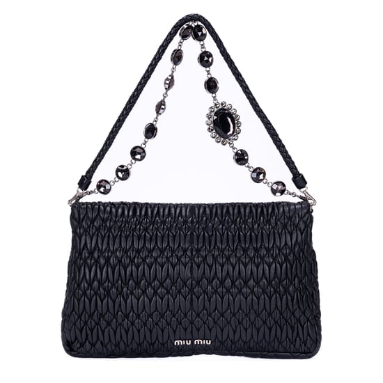 Medium Crystal Chain Flap Clutch schoudertas - Image 5