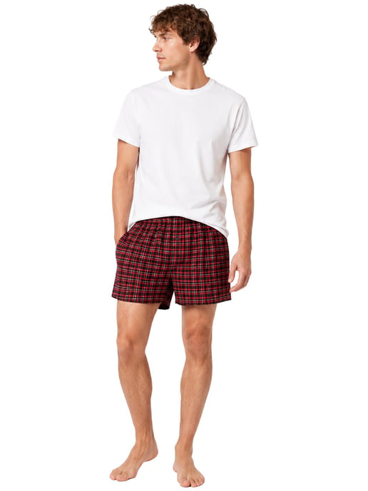 6 Pack Mens Woven Boxers Assorted - Image 2