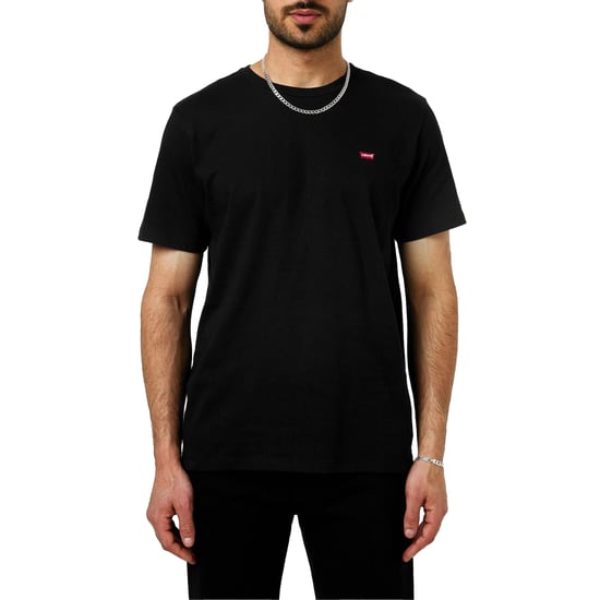 Levis Heren Origineel Batwing Logo T-Shirt (Zwart) - Image 1