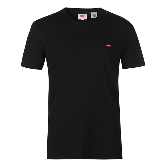 Levis Heren Origineel Batwing Logo T-Shirt (Zwart) - Image 2