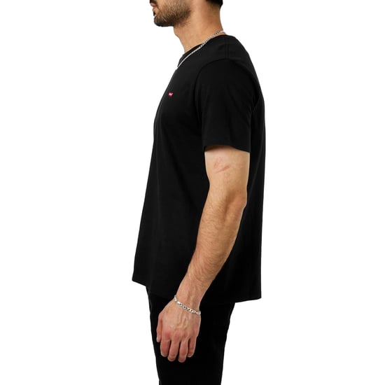 Levis Heren Origineel Batwing Logo T-Shirt (Zwart) - Image 4