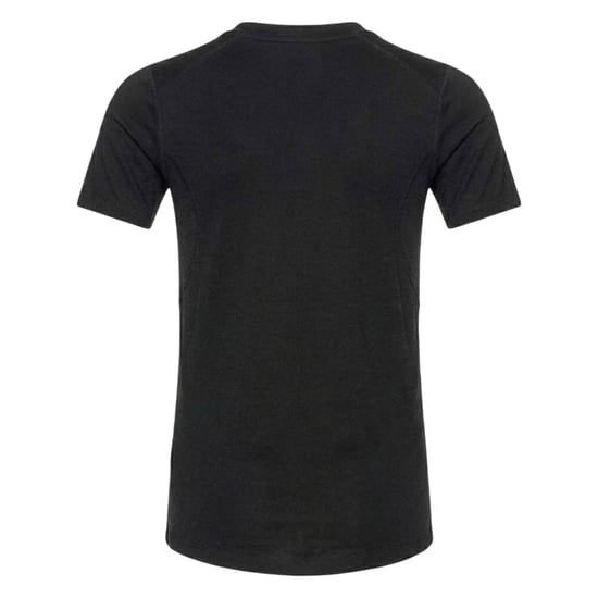Odlo Dames/Dames Merino Wol Crew Hals Slank T-shirt (Zwart) - Image 2