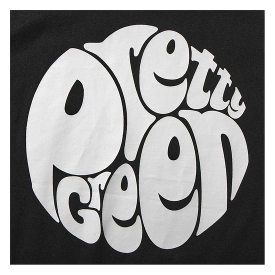 Pretty Green Mens Logo Cotton T-Shirt (Black) - Image 4