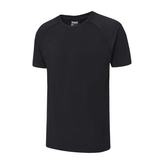 Lonsdale Enfärgad T-shirt för män (Svart) - Image 3