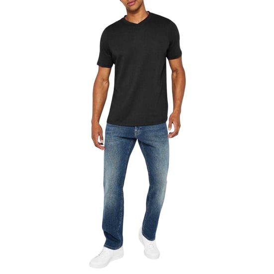 Donnay Heren T-shirt van katoenmix (3-pack) (Zwart) - Image 3