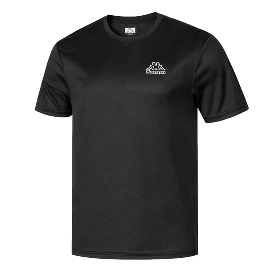 Kappa Heren Normaal T-Shirt (Zwart) - Image 4