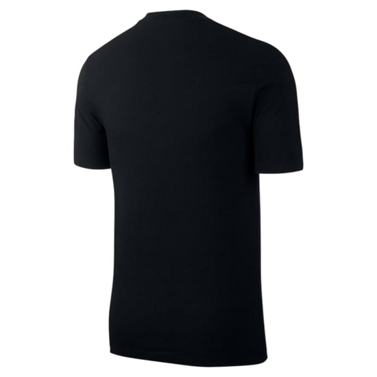 Nike Mens Just Do It Swoosh T-Shirt (Black/White) - Image 2