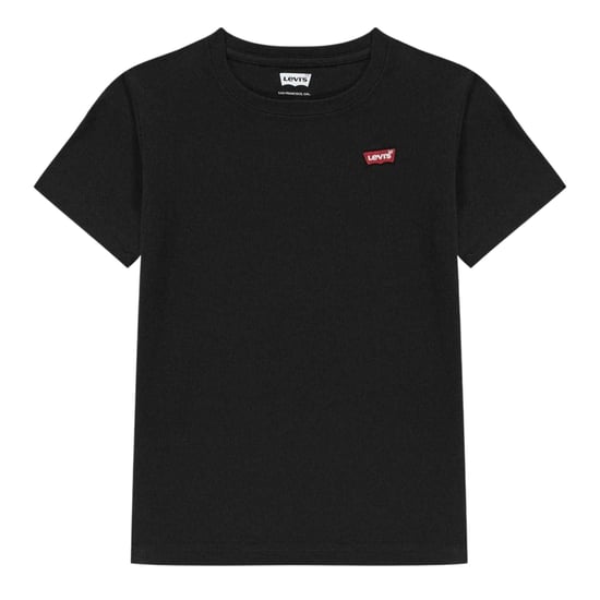 Levis T-shirt met vleermuismouwen en logo voor jongens (Zwart) - Image 1