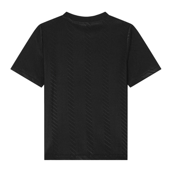 Boss Kinderen/Kinderen Globe Crew Hals Regular T-shirt (Zwart) - Image 2