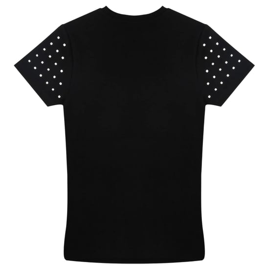 Biba Dames Glitter Regular T-Shirt (Zwart) - Image 1