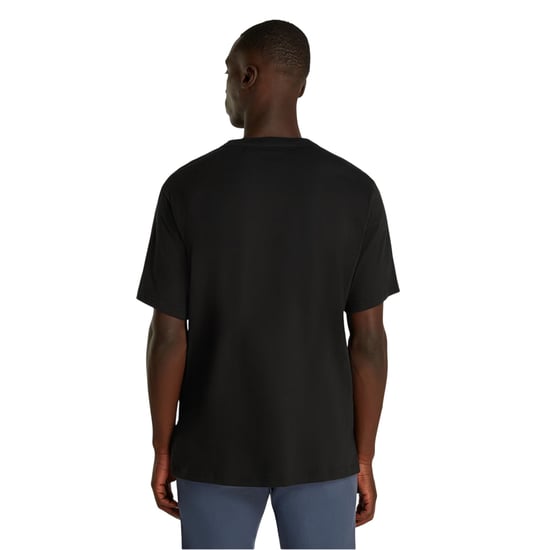 Tommy Hilfiger Heren-T-shirt met logo, normale pasvorm en korte mouwen (Zwart) - Image 2