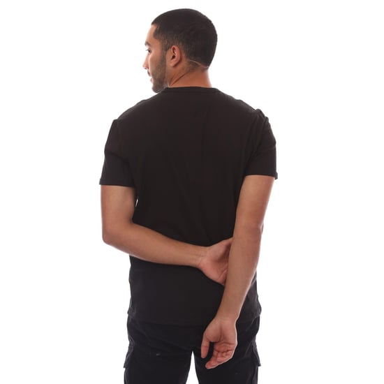 Tommy Jeans Heren Tonaal Badge T-shirt (Zwart) - Image 3