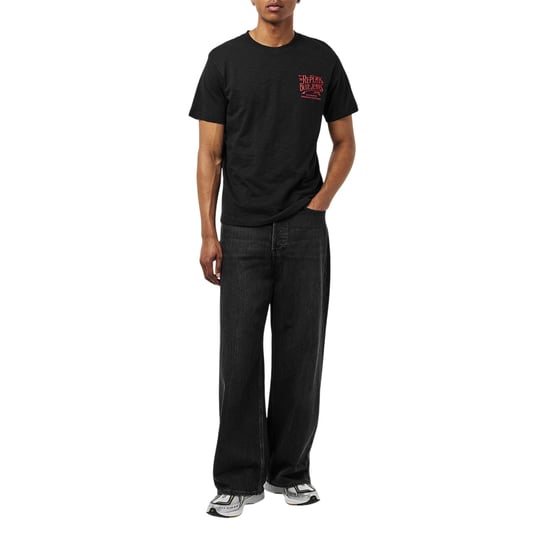Replay Mens Back Jeans Logo T-Shirt (Black) - Image 5