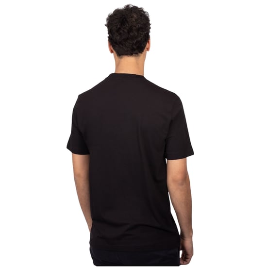 Boss Mens Mixmatch Crew Neck Short-Sleeved T-Shirt (Black) - Image 2