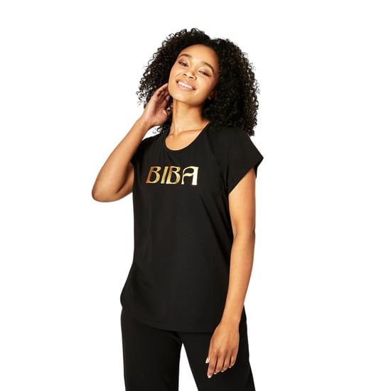 Biba Dames/dames Logo Katoenen T-shirt (Zwart) - Image 3