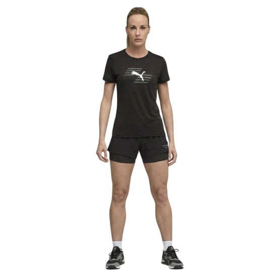 Puma Womens/Ladies Hyrox Performance Top (Puma Black) - Image 5