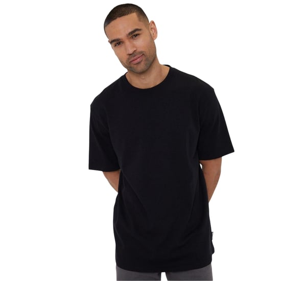 Threadbare Heren Ambrose Crew Hals T-shirt (Zwart) - Image 2