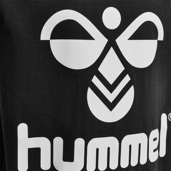 Hummel Kinder/Kinder Logo Crew Hals T-shirt (Zwart) - Image 3