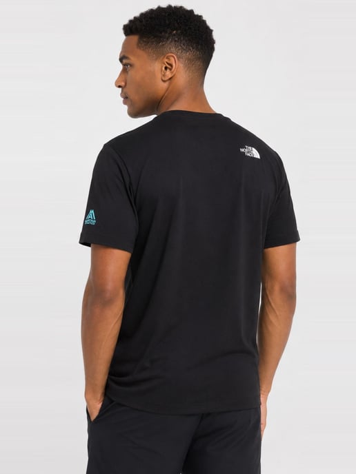 The North Face Mens Mountain Athletics T Shirt in Black - Image 2