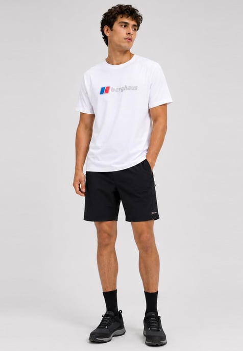 Berghaus Mens Class XL-Logo T Shirt in White - Image 5