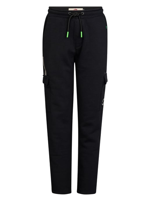 Petrol Industries - Jongens Fleece cargo joggingbroek forgebay - Zwart - Image 1