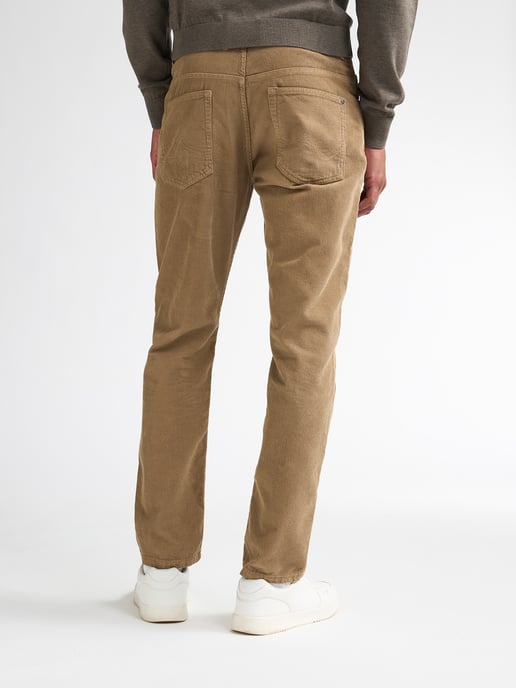 Petrol Industries - Heren Tapered corduroy broek barrett - Oranje - Image 4