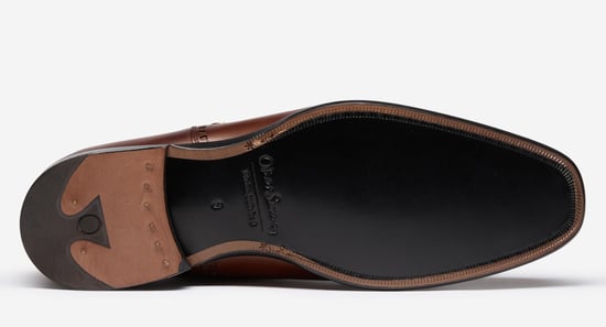 Oliver Sweeney Antiqued Calf Leather Monk Shoes - Image 4