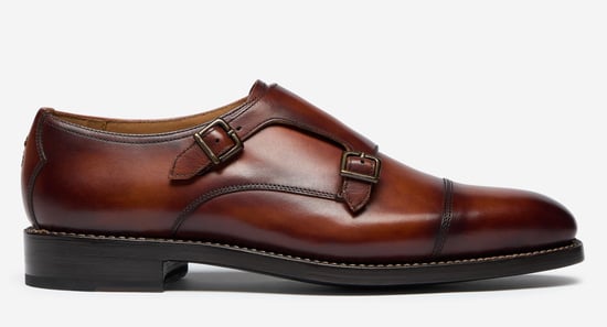 Oliver Sweeney Antiqued Calf Leather Double Monk Shoes - Image 3