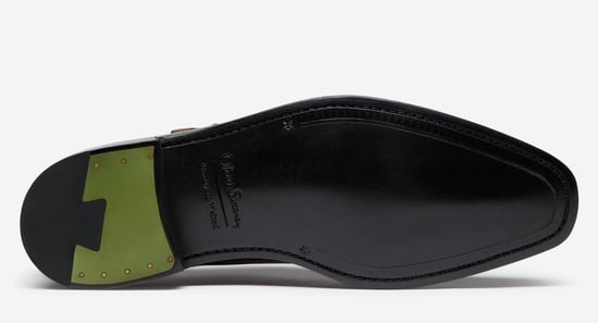 Oliver Sweeney Antiqued Calf Leather Double Monk Shoes - Image 4