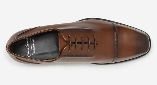 Oliver Sweeney Antiqued Calf Leather Oxford Shoes - Image 5