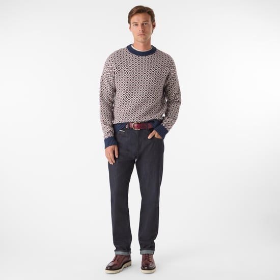 Oliver Sweeney Lambswool Crew Neck Jumper - Image 4