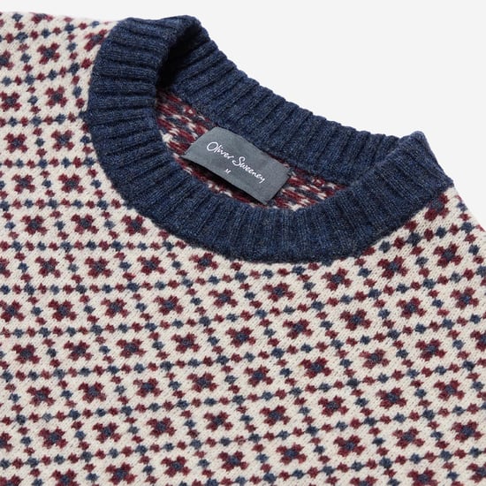 Oliver Sweeney Lambswool Crew Neck Jumper - Image 5