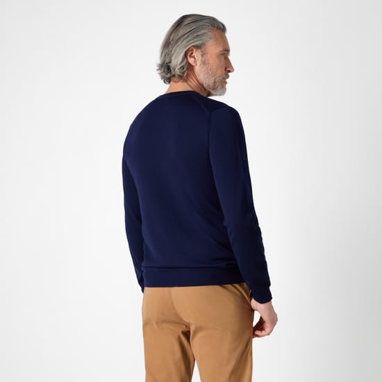 Oliver Sweeney Merino Wool Crew Neck Jumper - Image 3