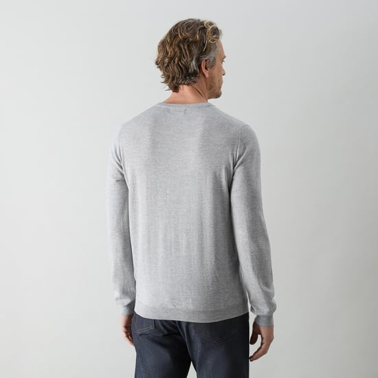 Oliver Sweeney Merino Wool Crew Neck Jumper - Image 3