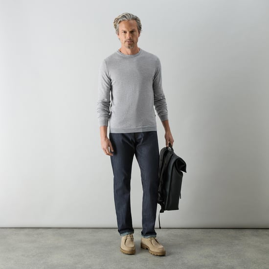 Oliver Sweeney Merino Wool Crew Neck Jumper - Image 4