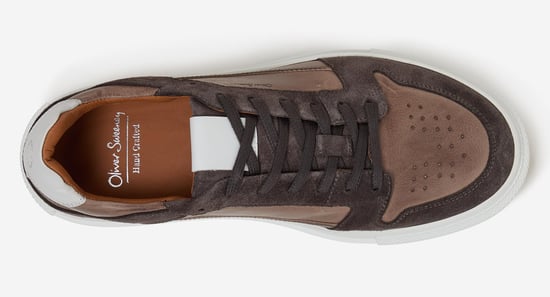 Oliver Sweeney Hand Finished Calf Leather Cupsole Trainers - Image 5