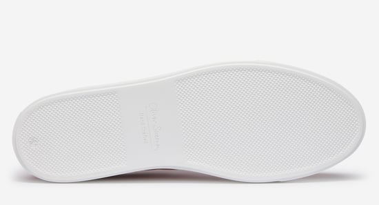 Oliver Sweeney Perforated Calf Suede Cupsole Trainers - Image 4