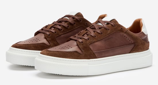 Oliver Sweeney Hand Finished Calf Leather Cupsole Trainers - Image 3