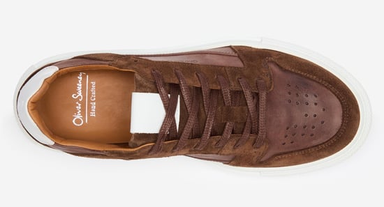 Oliver Sweeney Hand Finished Calf Leather Cupsole Trainers - Image 5