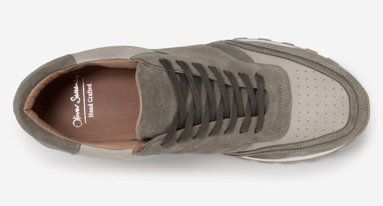 Oliver Sweeney Calf Suede Retro Trainers - Image 5