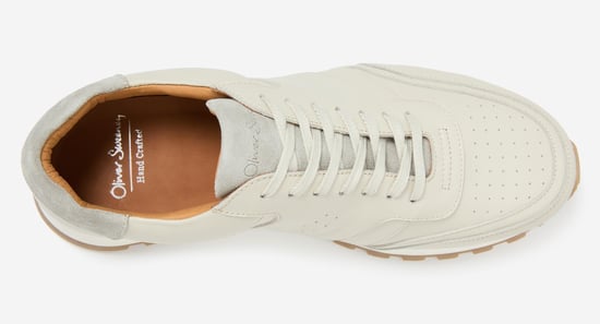 Oliver Sweeney Hand Finished Calf Leather Retro Trainers - Image 5