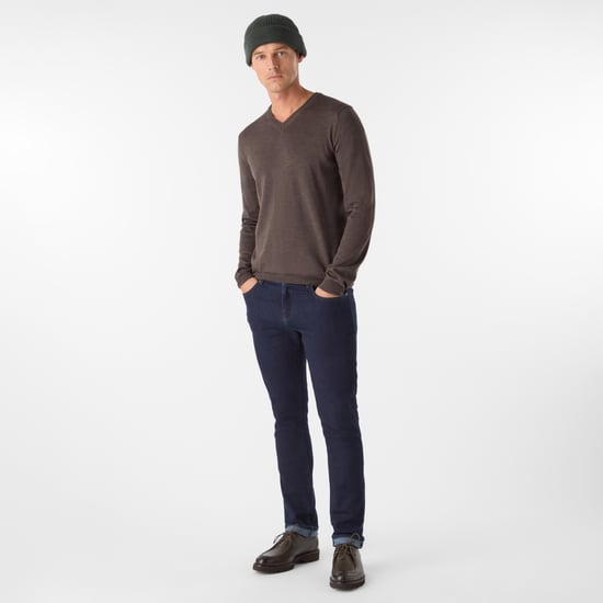 Oliver Sweeney Merino Wool V-Neck Jumper - Image 3