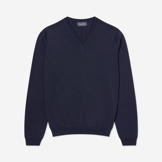 Oliver Sweeney Merino Wool V-Neck Jumper - Image 1