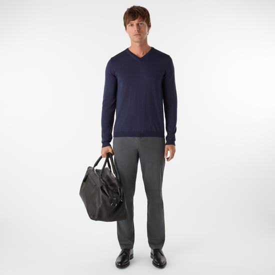 Oliver Sweeney Merino Wool V-Neck Jumper - Image 2