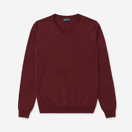 Oliver Sweeney Merino Wool V-Neck Jumper - Image 1