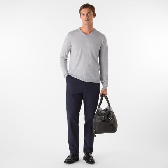 Oliver Sweeney Merino Wool V-Neck Jumper - Image 4