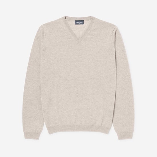 Oliver Sweeney Merino Wool V-Neck Jumper - Image 1