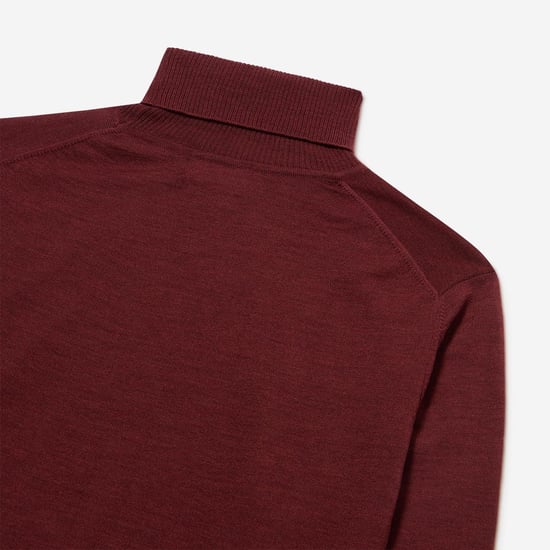 Oliver Sweeney Merino Wool Roll Neck Jumper - Image 5