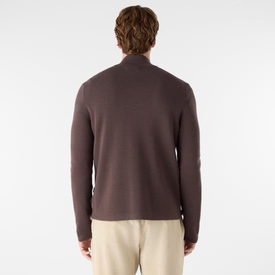 Oliver Sweeney Knitted Merino Wool Blend Jacket - Image 3